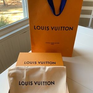 Louis Vuitton Bag, Box and Duster for Wallet